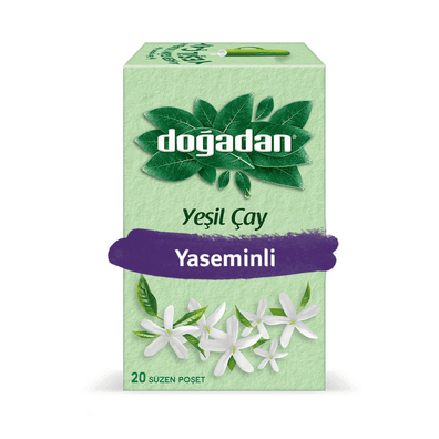 Doğadan Green Tea with Jasmine Bag 20 pcs